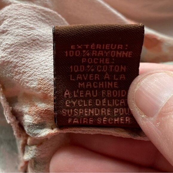 April Cornell Briar ROne Sizee Occasion Dress Woman Large Floral Pink Pocket Coq - Picture 11 of 16